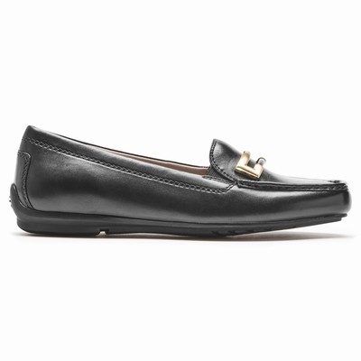 Rockport Total Motion Driver Ornament Mokassins Damen Schwarz USR-016384